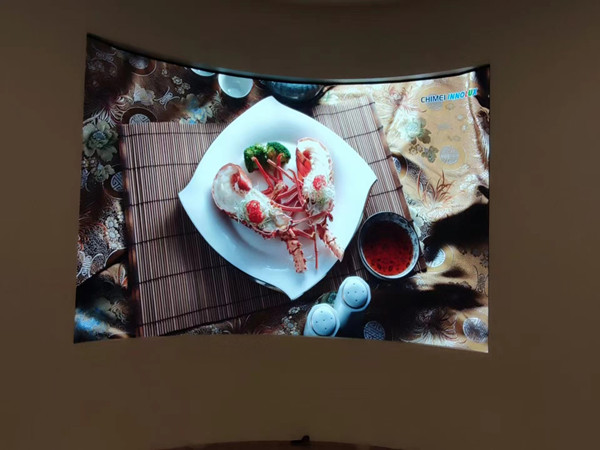 南川室内P2.5弧形LED屏